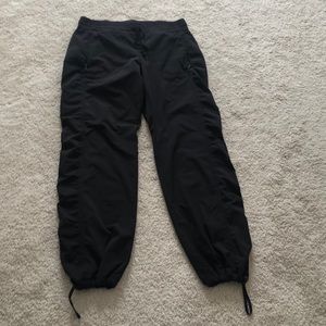 EUC Athleta track pants size 10 black